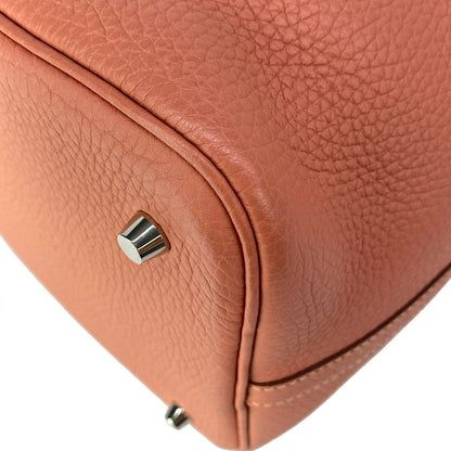 Hermes Handbag Picotin Lock Rose Tea Silver — view 7