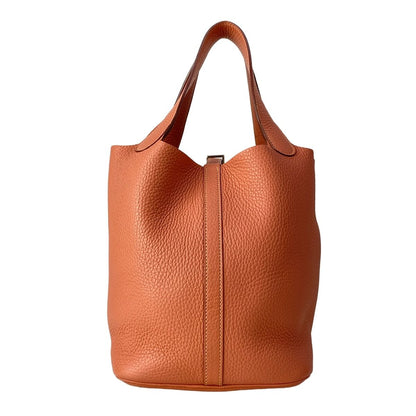 Hermes Handbag Picotin Lock Rose Tea Silver — view 4