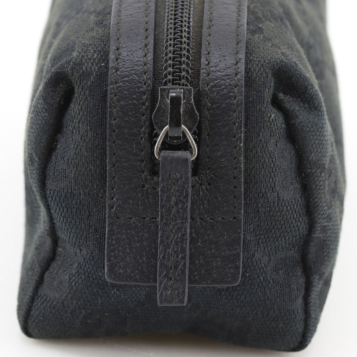 Gucci GG Canvas Black Pouch — view 7
