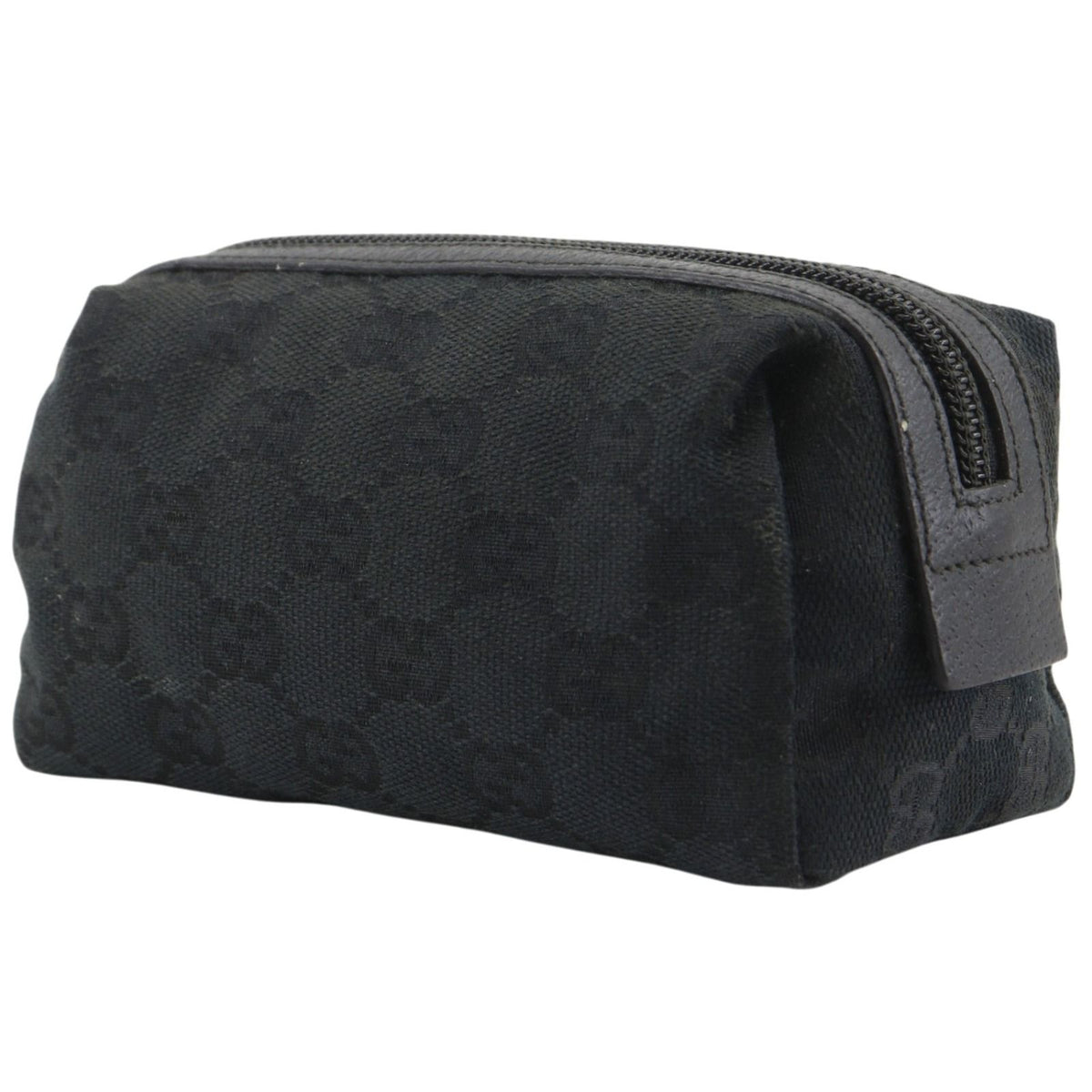 Gucci GG Canvas Black Pouch — view 2