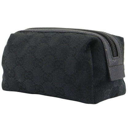 Gucci GG Canvas Black Pouch — view 2