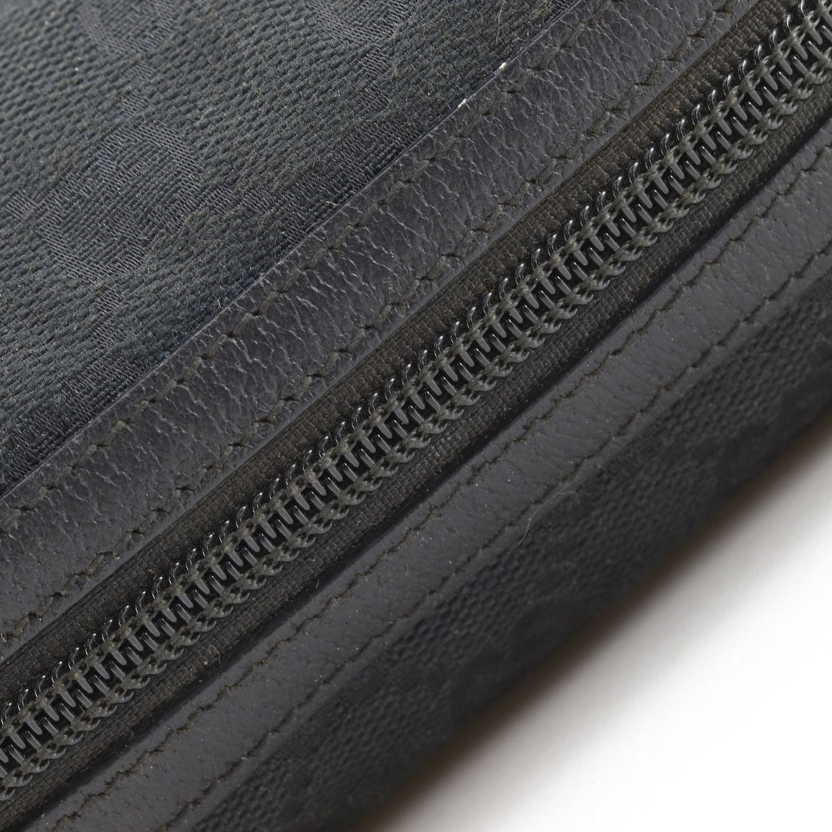 Gucci GG Canvas Black Pouch — view 8