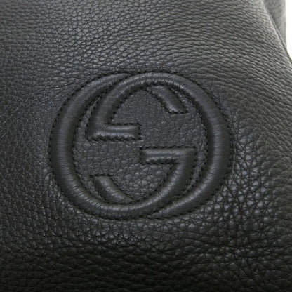 Gucci Interlocking Backpack Black — view 6