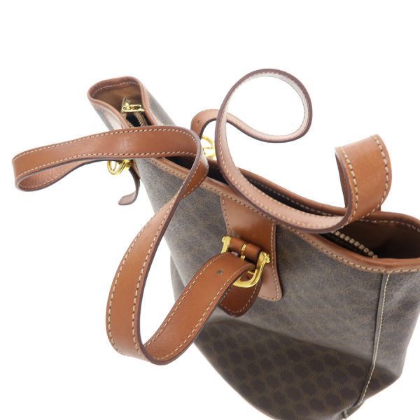 Celine Macadam Tote Brown — view 7