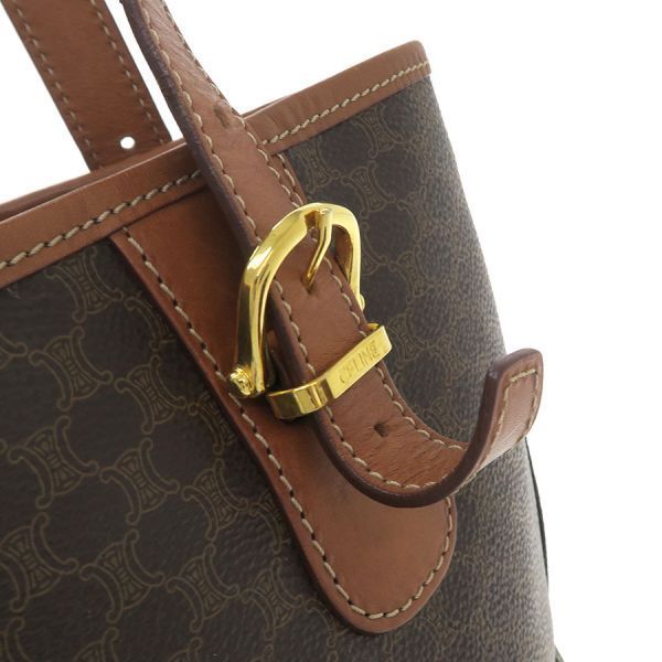 Celine Macadam Tote Brown — view 4