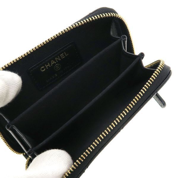 Chanel Caviar Quilted Coin Case — view 3
