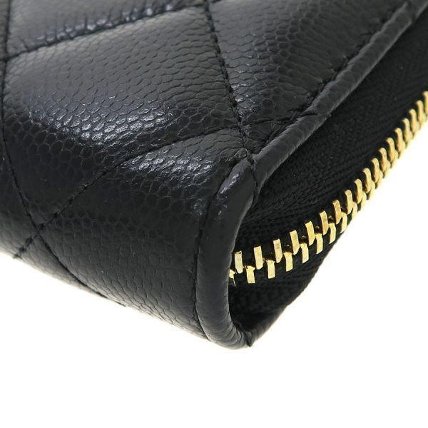 Chanel Caviar Quilted Coin Case — view 6