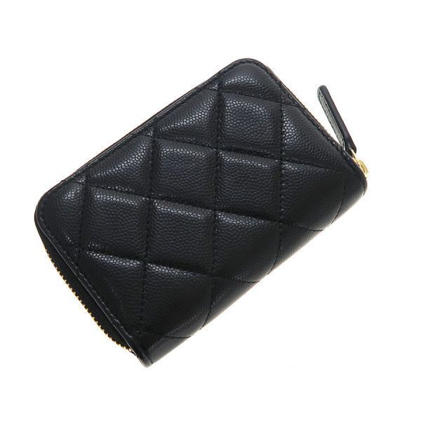 Chanel Caviar Quilted Coin Case — view 2