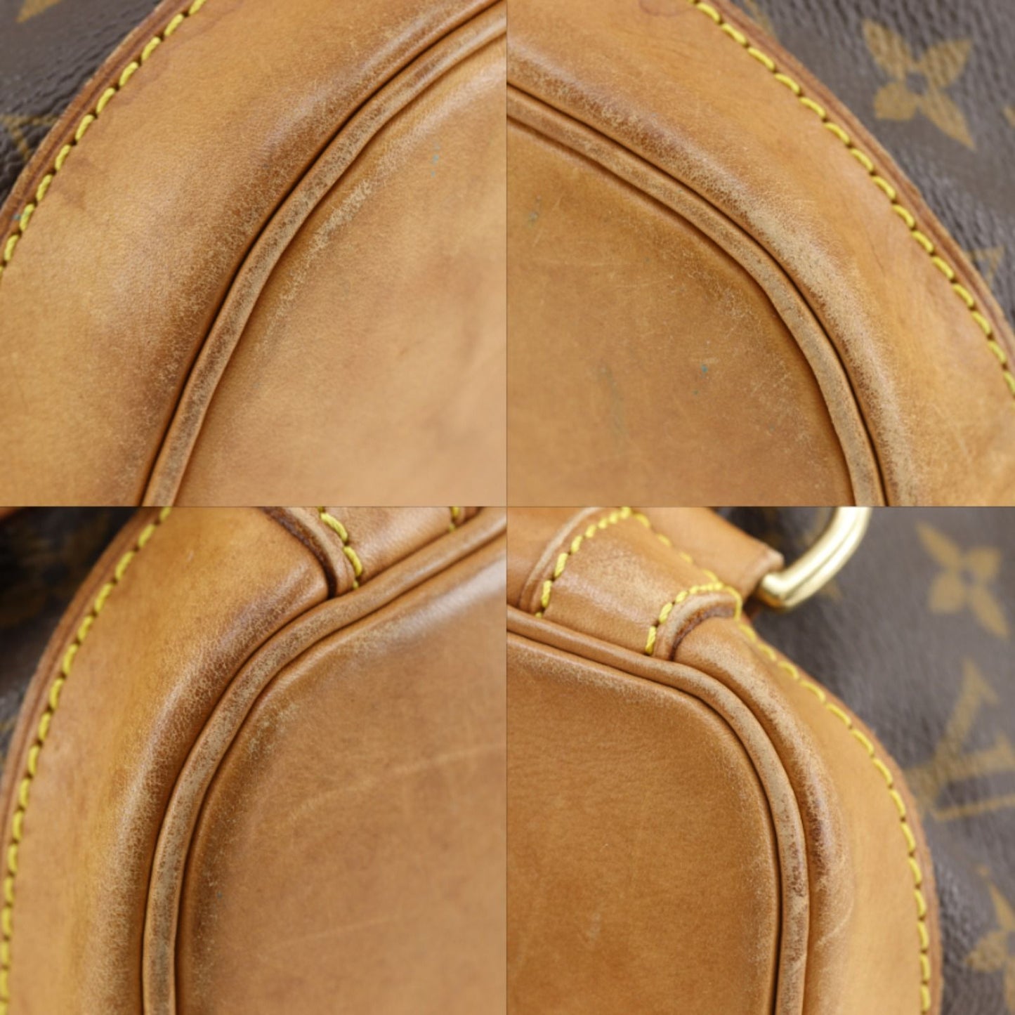 Louis Vuitton Montsouris GM Monogram Canvas Brown Backpack — view 4