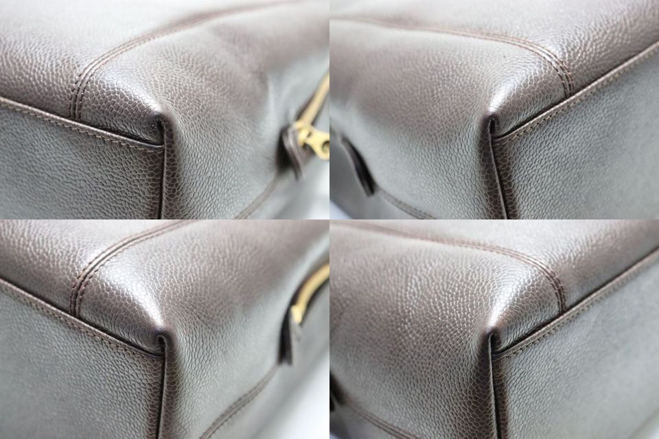 Chanel Caviar Leather GD Handbag — view 4