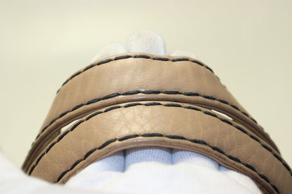 Chanel Wild Stitch Gunmetal Leather Handbag — view 5