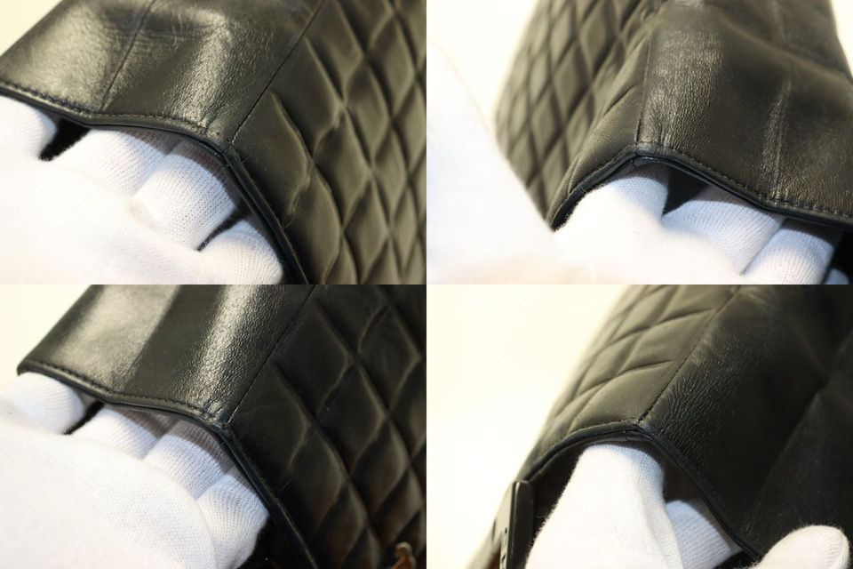 Chanel Choco Bar GD Leather Tote — view 8