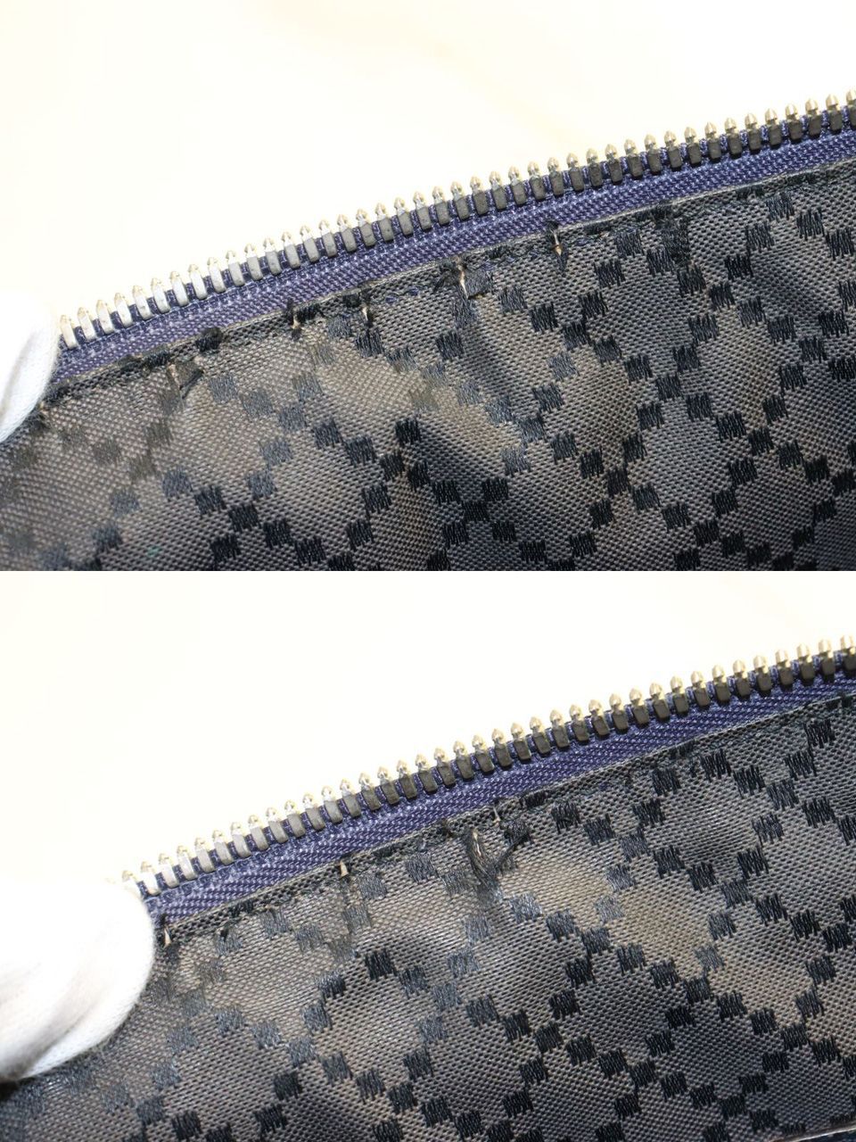 Gucci Leather 2-Way Business Briefcase — view 9