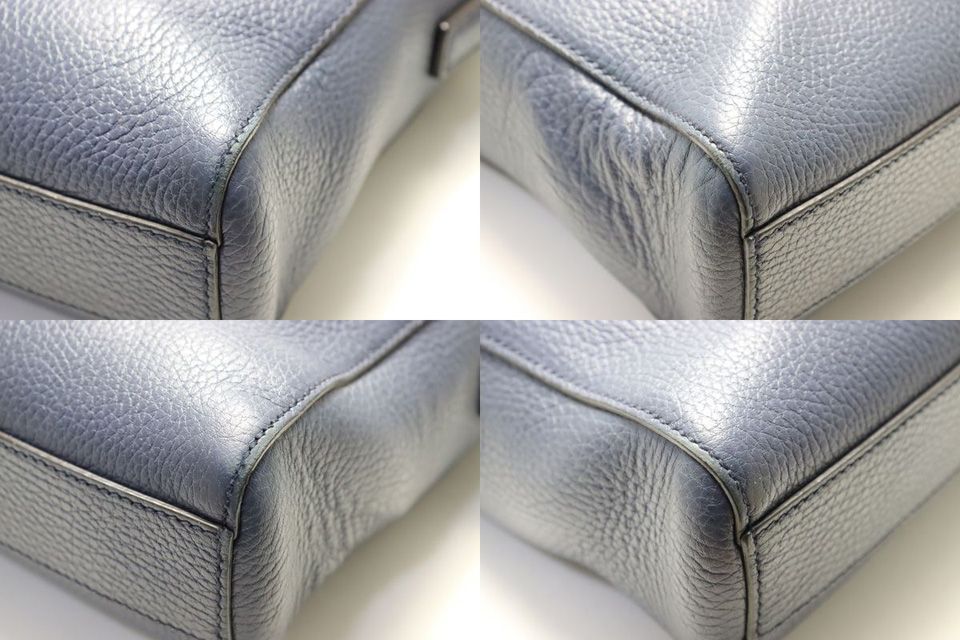 Gucci Leather 2-Way Business Briefcase — view 4