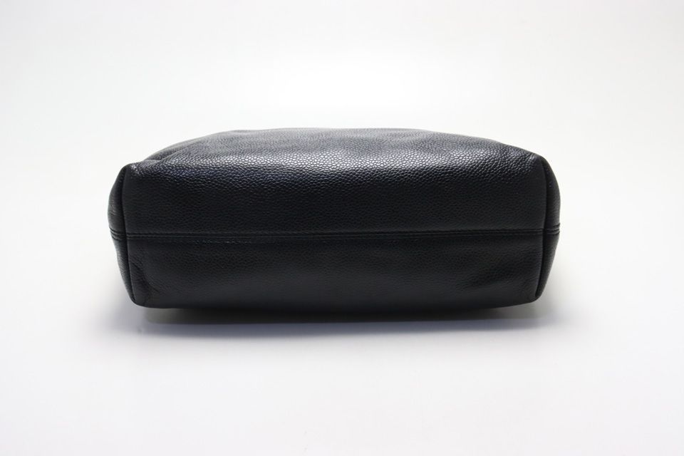 Chanel Caviar Leather CC Logo GD Tote — view 3