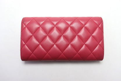 Chanel 26 Quilted Leather Bifold Wallet — view 2