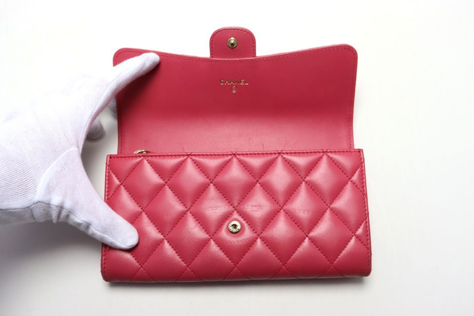 Chanel 26 Quilted Leather Bifold Wallet — view 4
