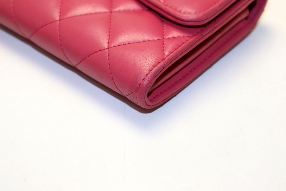 Chanel 26 Quilted Leather Bifold Wallet — view 5