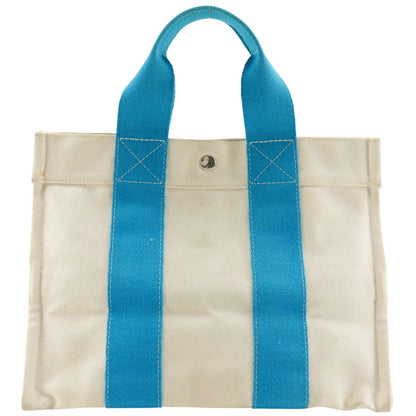Hermes Bora PM Canvas White Tote