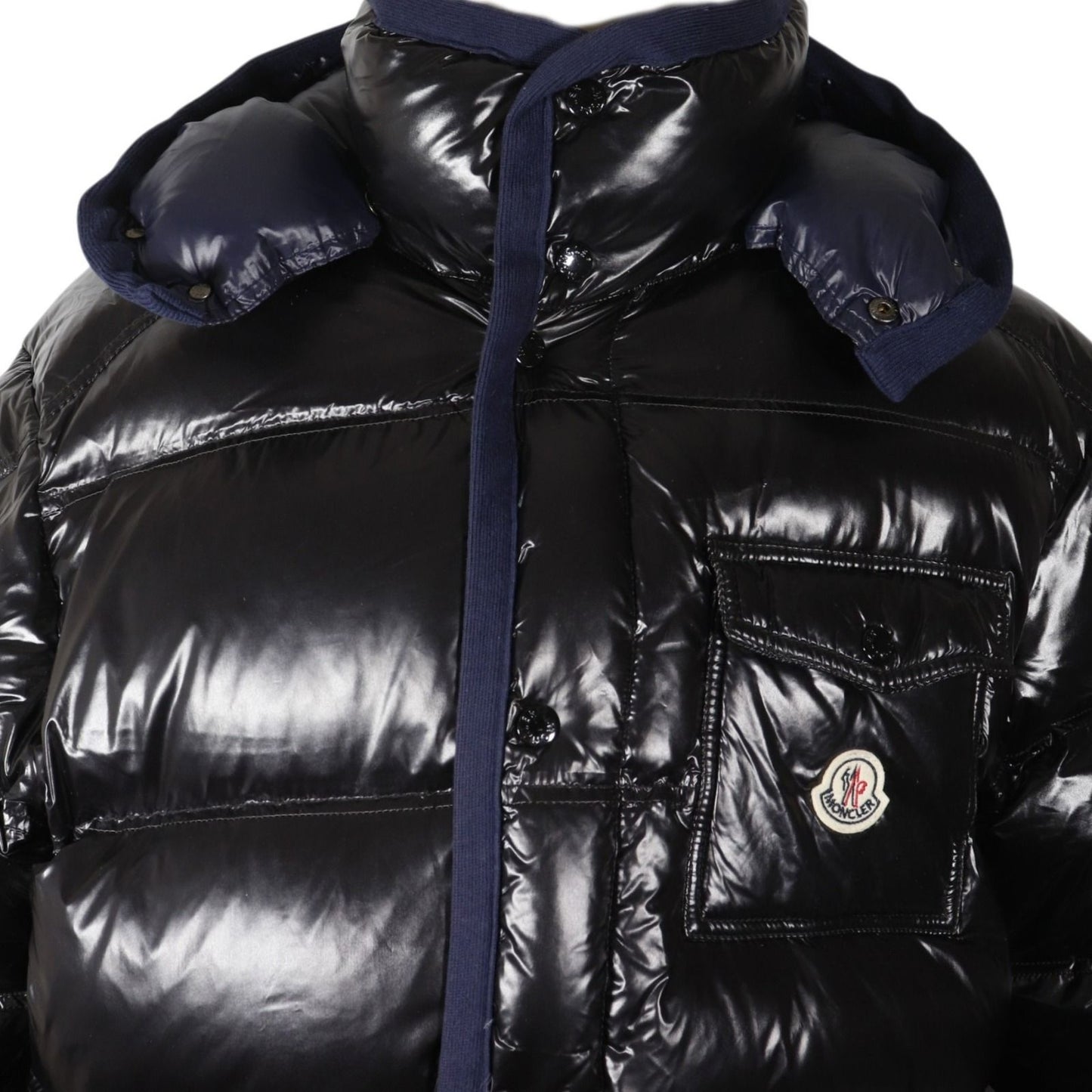 Moncler K2 Nylon Black Down Jacket — view 2