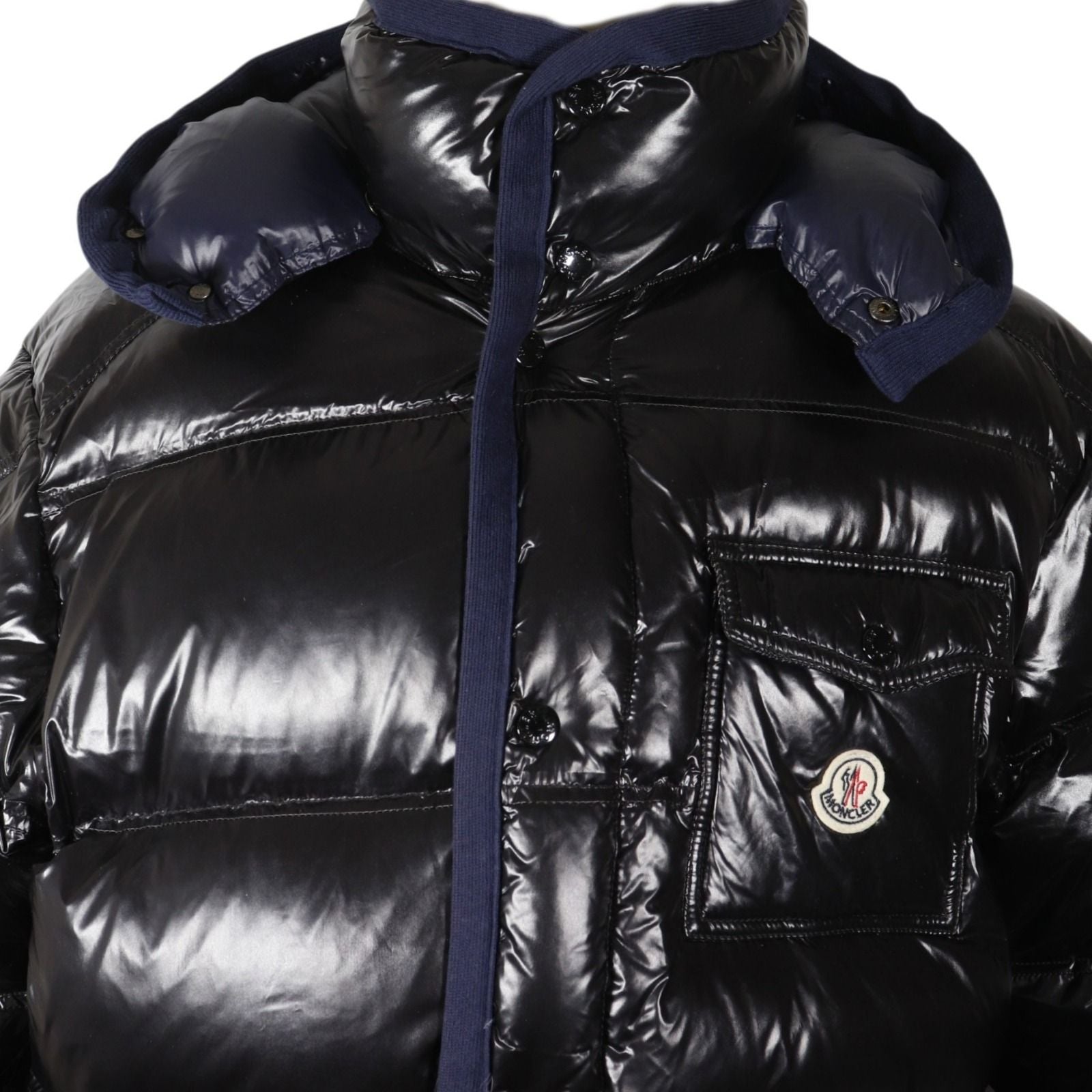 Moncler K2 Nylon Black Down Jacket — view 2