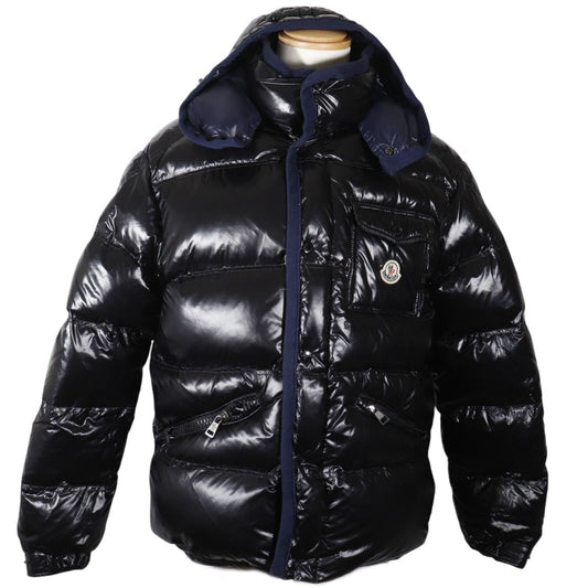 Moncler K2 Nylon Black Down Jacket