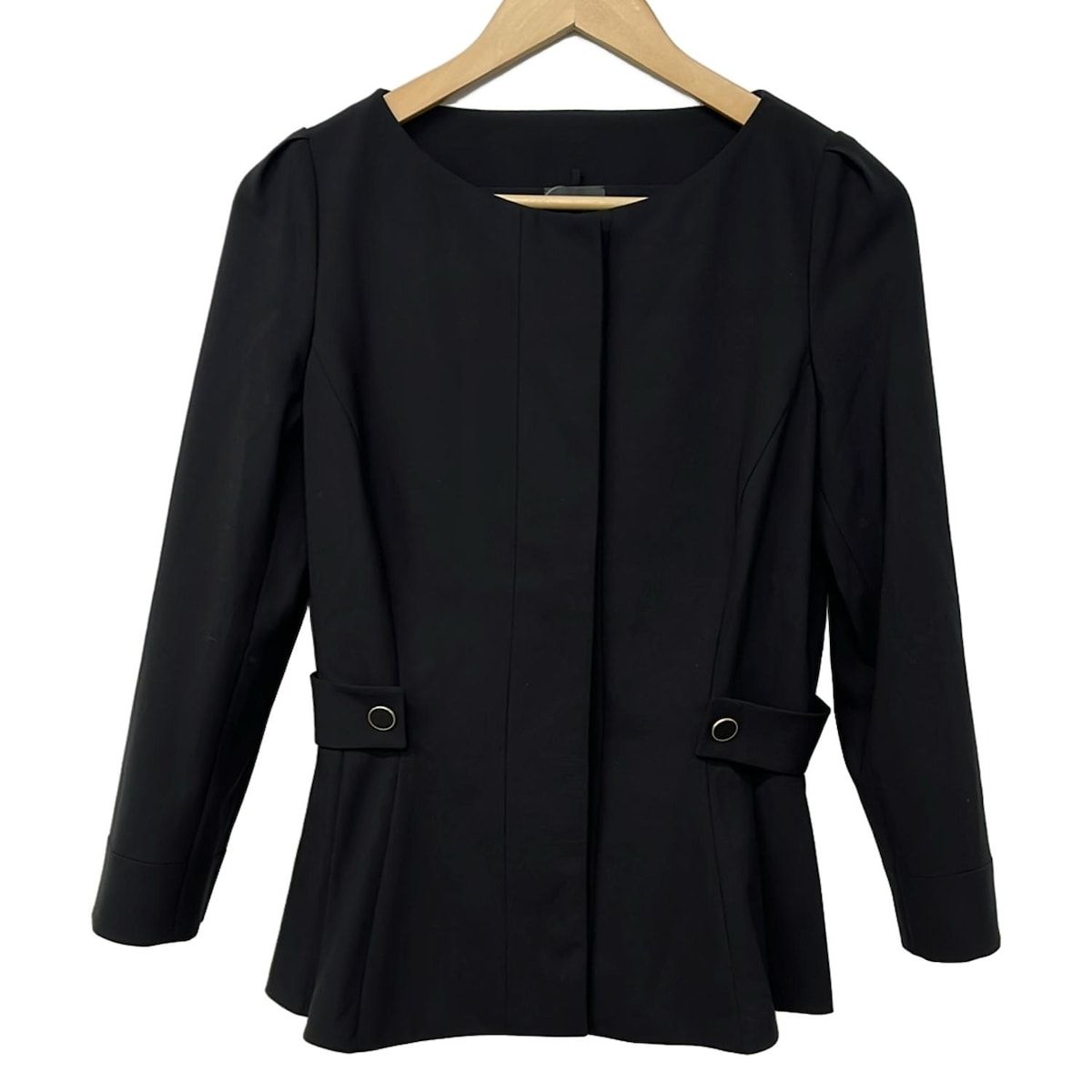 Fendi Jacket 40 M Black Long Sleeve Spring Autumn