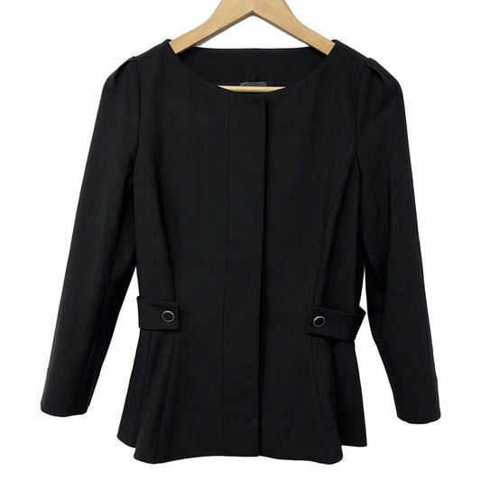 Fendi Jacket 40 M Black Long Sleeve Spring Autumn