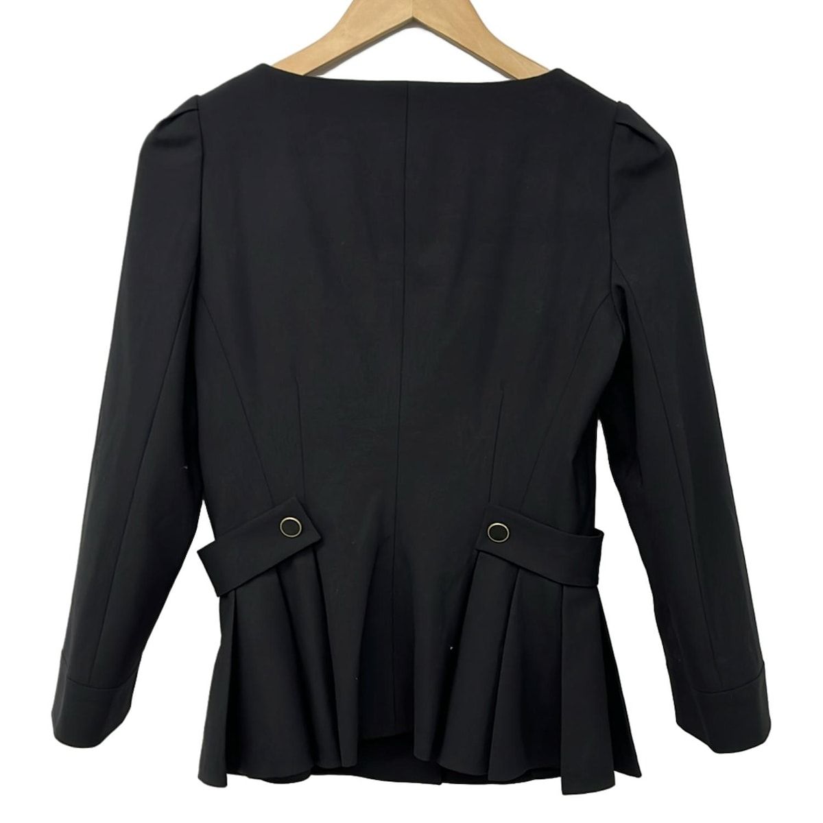 Fendi Jacket 40 M Black Long Sleeve Spring Autumn — view 2