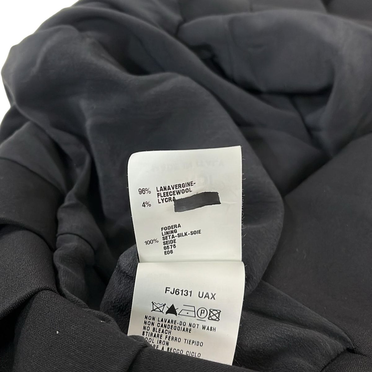 Fendi Jacket 40 M Black Long Sleeve Spring Autumn — view 4