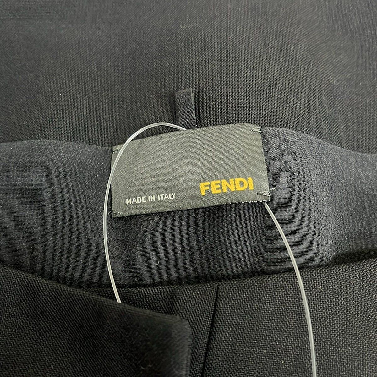 Fendi Jacket 40 M Black Long Sleeve Spring Autumn — view 3