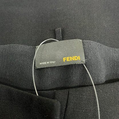 Fendi Jacket 40 M Black Long Sleeve Spring Autumn — view 3