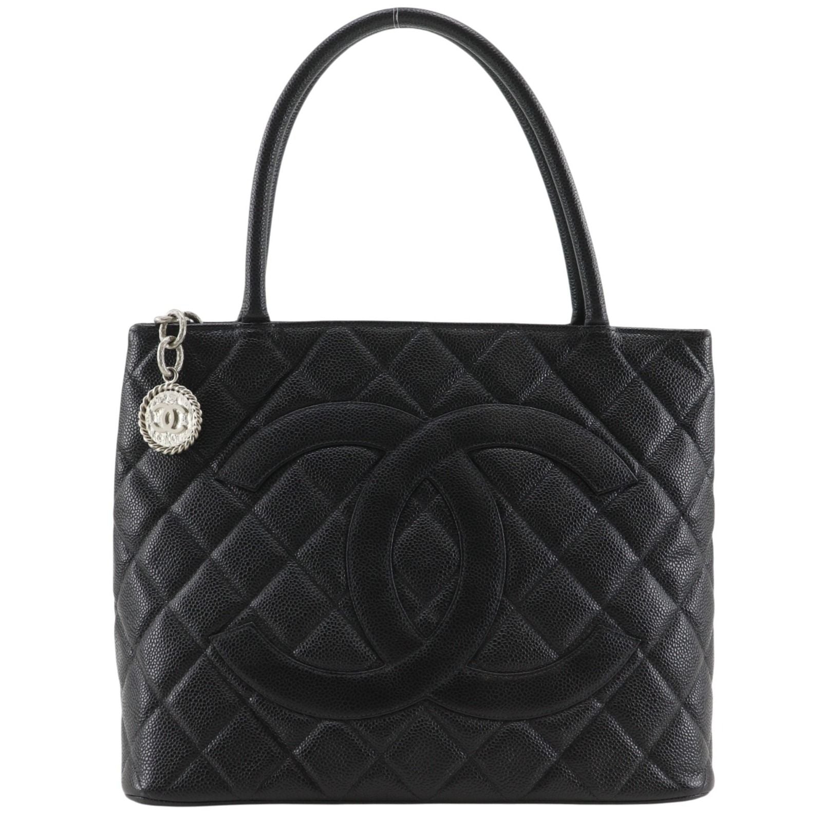 Chanel Reissue Tote Caviar Leather Black