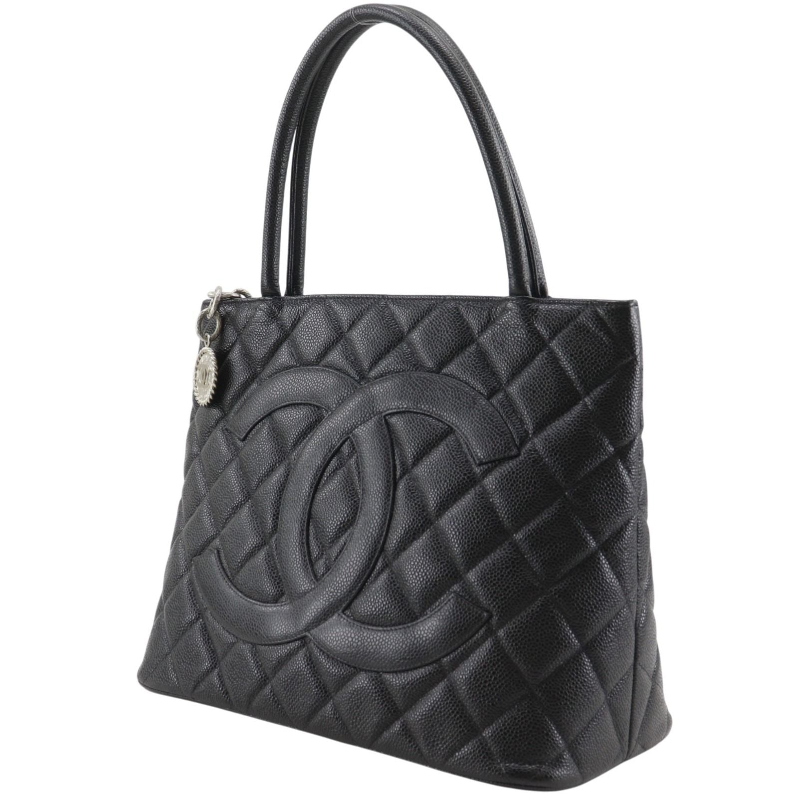 Chanel Reissue Tote Caviar Leather Black — view 2