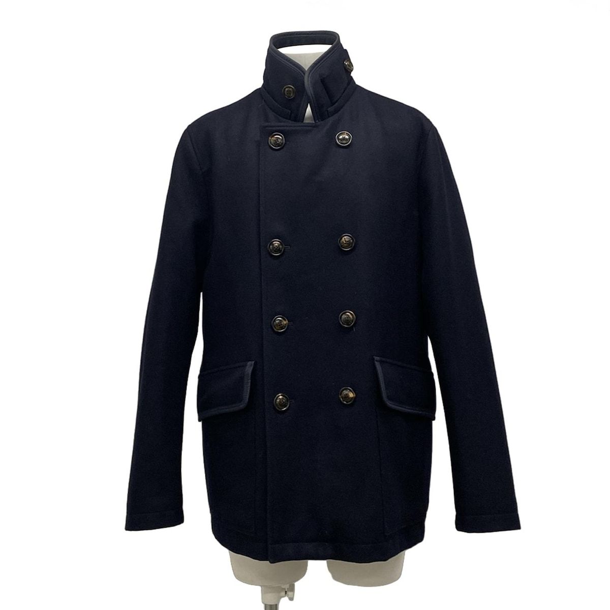 Moncler Down Jacket 3 L Igor Dark Navy Winter Wool