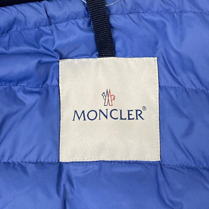 Moncler Down Jacket 3 L Igor Dark Navy Winter Wool — view 3