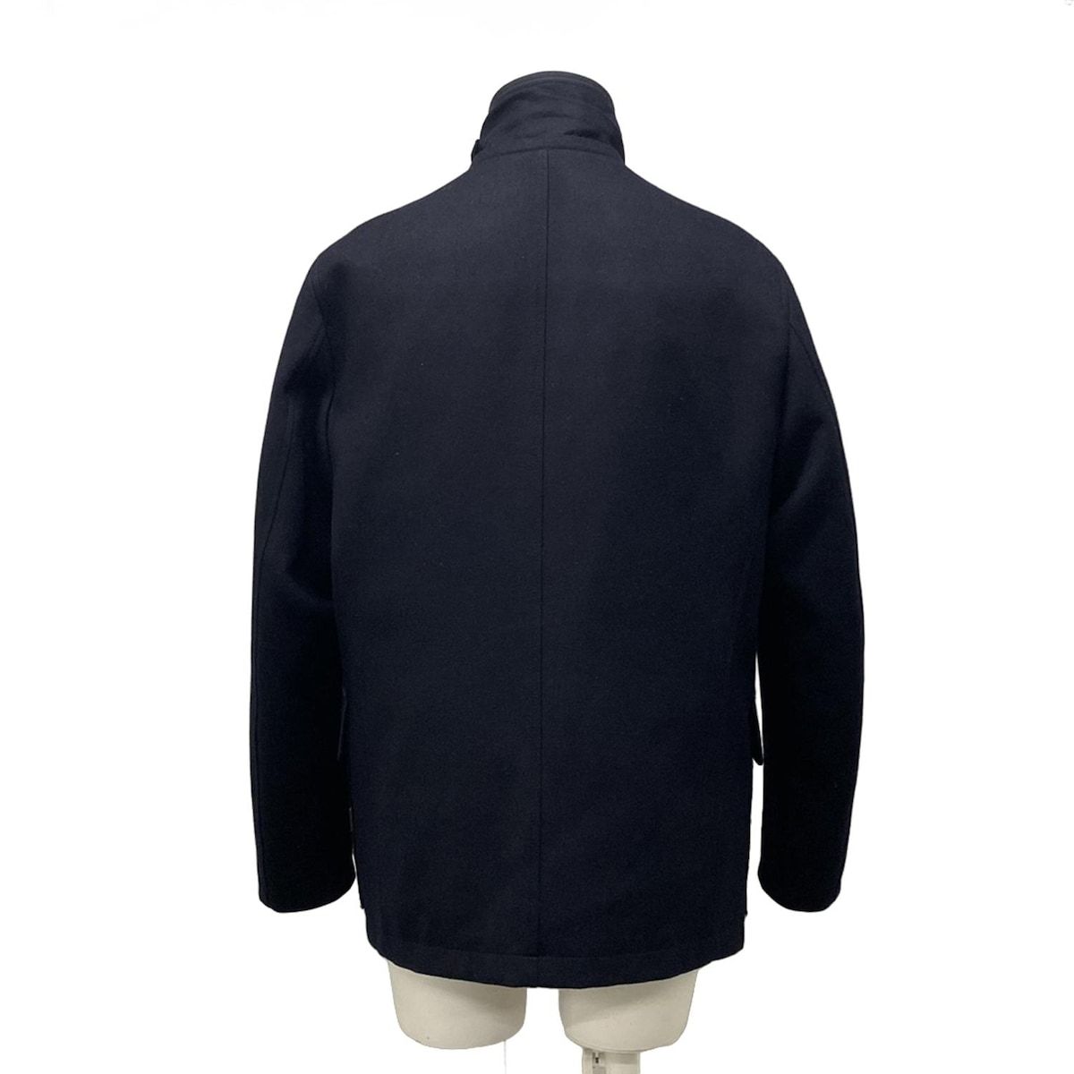 Moncler Down Jacket 3 L Igor Dark Navy Winter Wool — view 2