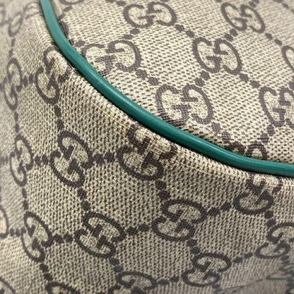 Gucci Backpack Children's GG Supreme Beige Green Multi Beetle Print — view 6