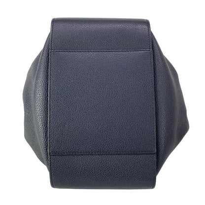 Loewe Handbag Hammock Drawstring Bag Small Navy Leather — view 5