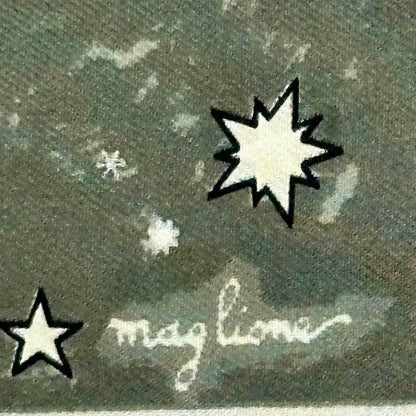 Hermes Scarf Silk L'annee Des Etoiles Year of the Stars Dark Green — view 8