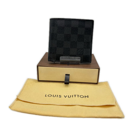 Louis Vuitton Bifold Wallet Damier Graphite Portefeuille Marco