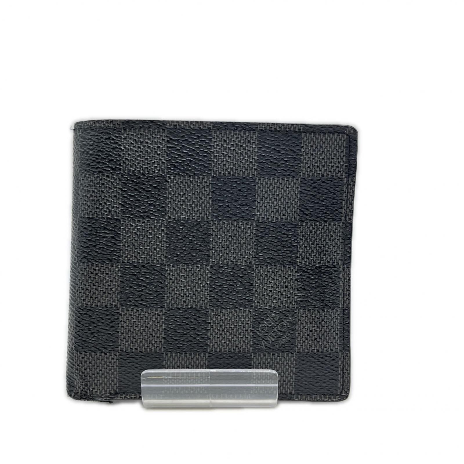 Louis Vuitton Bifold Wallet Damier Graphite Portefeuille Marco — view 2