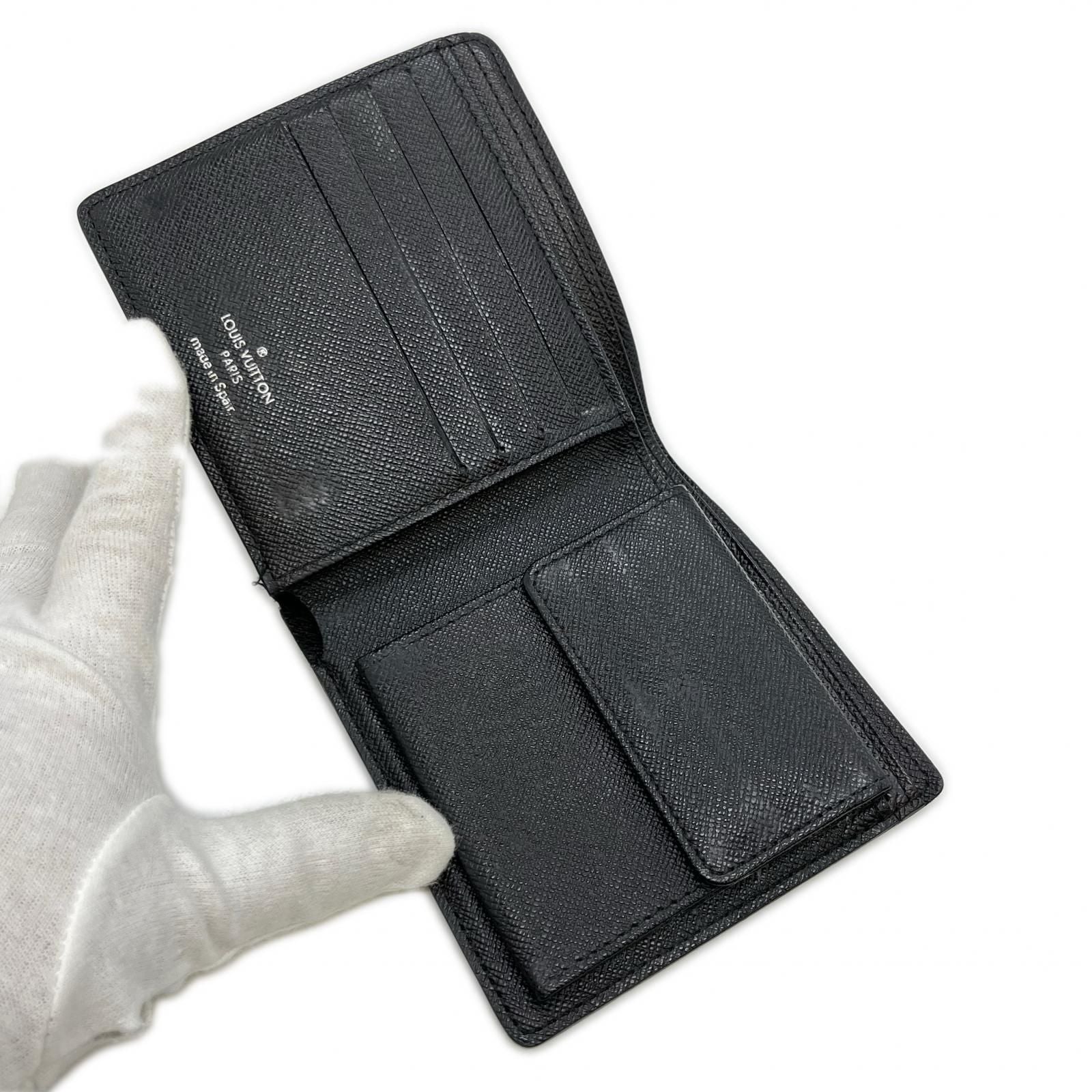 Louis Vuitton Bifold Wallet Damier Graphite Portefeuille Marco — view 5