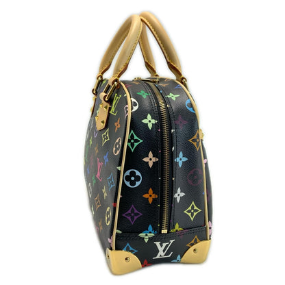 Louis Vuitton Monogram Multicolor Handbag Noir Gold — view 4