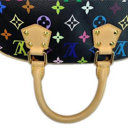 Louis Vuitton Monogram Multicolor Handbag Noir Gold — view 8