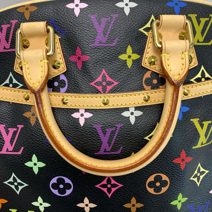 Louis Vuitton Monogram Multicolor Handbag Noir Gold — view 7