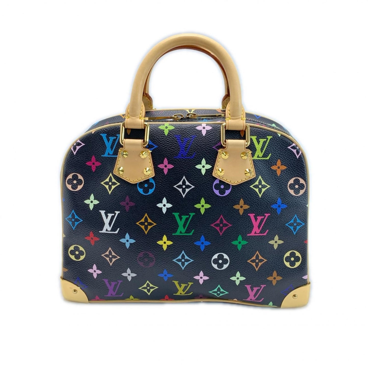 Louis Vuitton Monogram Multicolor Handbag Noir Gold — view 2