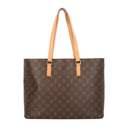 Louis Vuitton Monogram Tote Canvas Brown