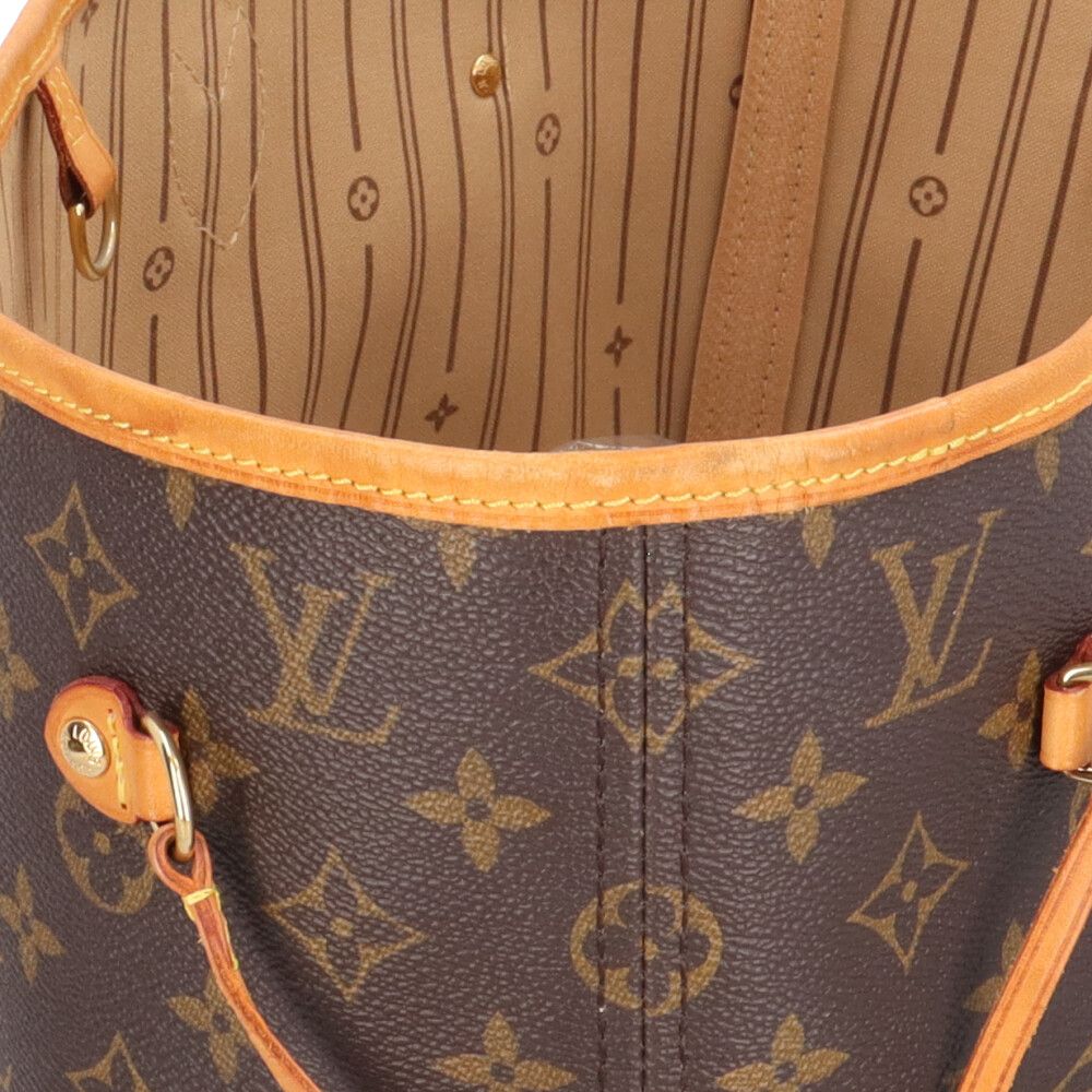 Louis Vuitton Neverfull Monogram Tote Canvas Brown — view 8