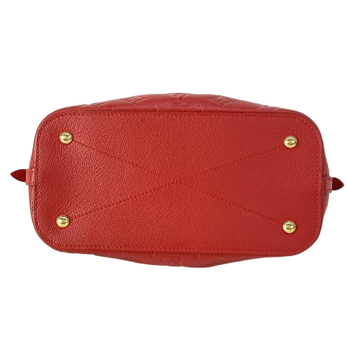 Louis Vuitton Handbag Monogram Empreinte Mazarine PM Cerise Leather — view 5
